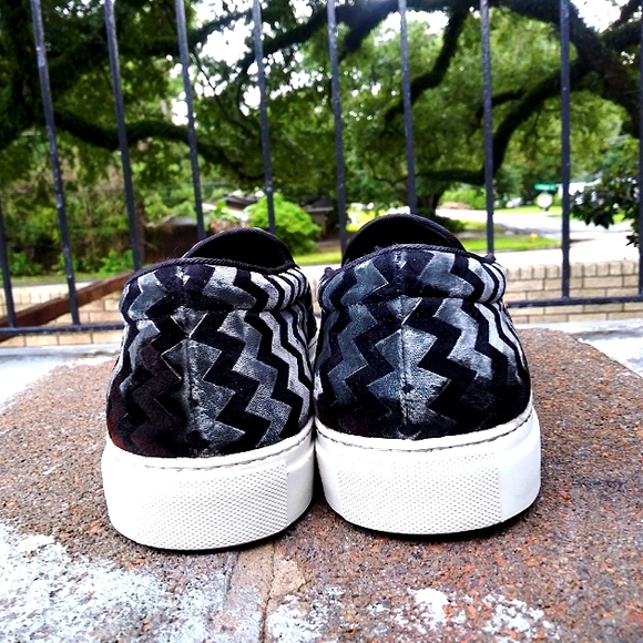 Louis Leeman suede/leather low top slip on sneakes main image 7
